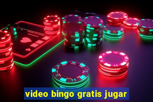 video bingo gratis jugar