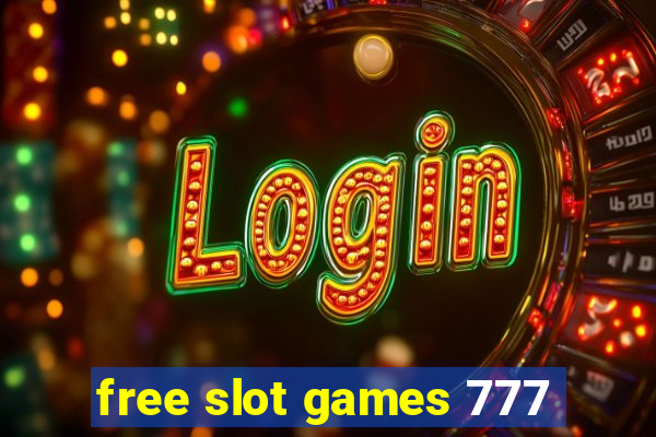 free slot games 777