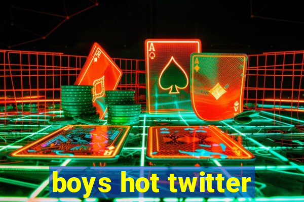 boys hot twitter