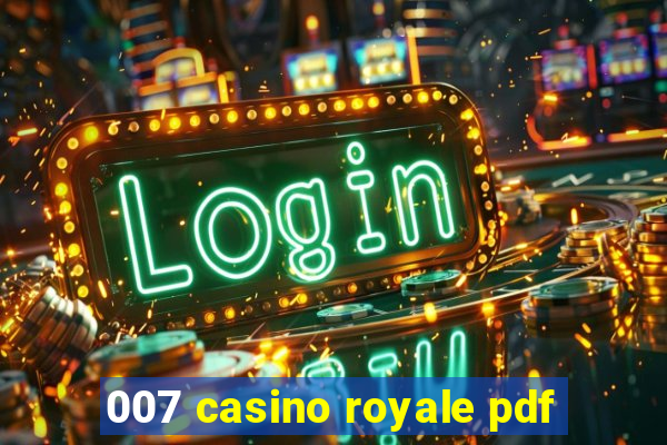 007 casino royale pdf