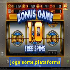 jogo sorte plataforma