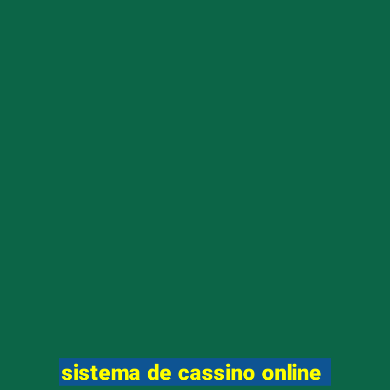 sistema de cassino online