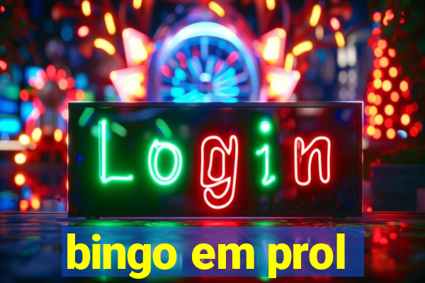 bingo em prol