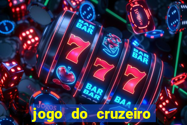 jogo do cruzeiro hoje ao vivo sportv