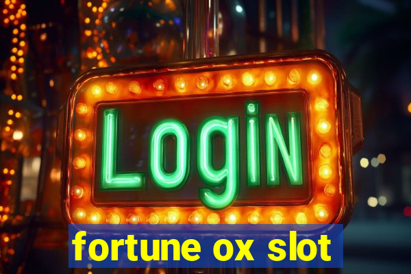 fortune ox slot