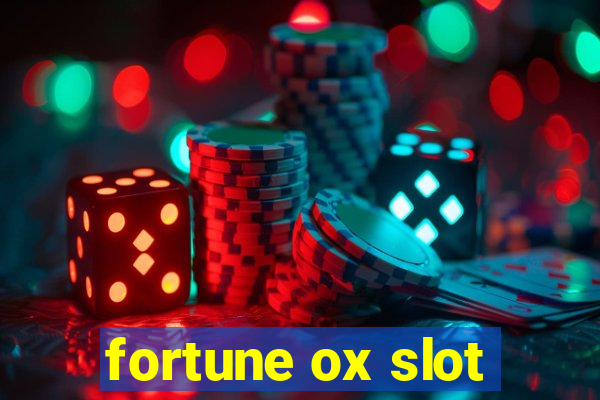 fortune ox slot