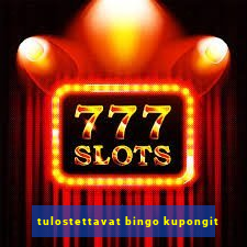 tulostettavat bingo kupongit