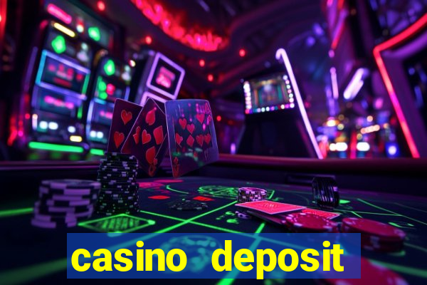 casino deposit bonus code