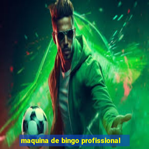 maquina de bingo profissional