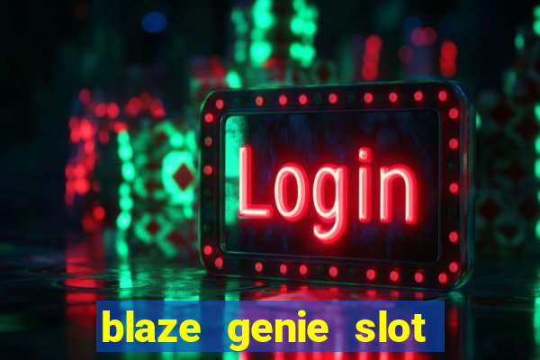 blaze genie slot paga mesmo