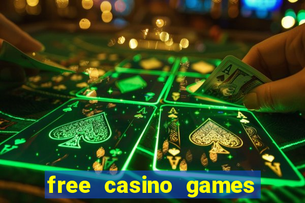 free casino games slot machines