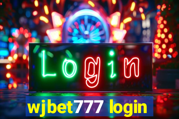 wjbet777 login