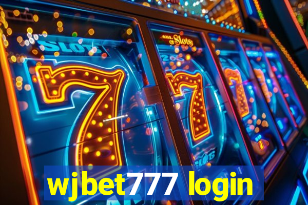 wjbet777 login