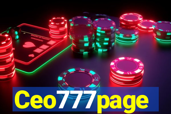 Ceo777page