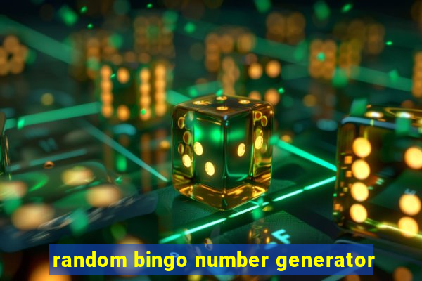 random bingo number generator