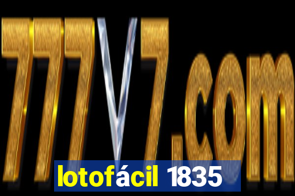 lotofácil 1835