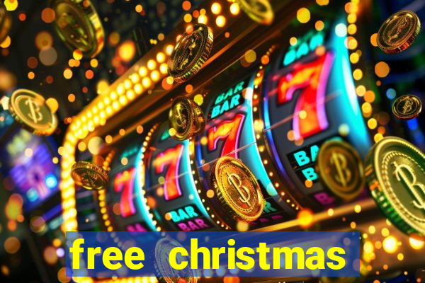 free christmas bingo cards