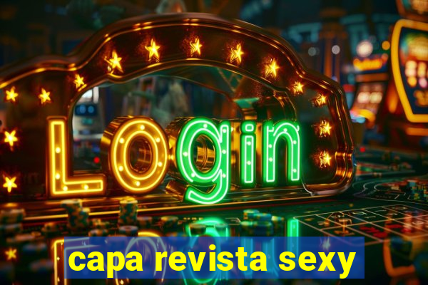 capa revista sexy