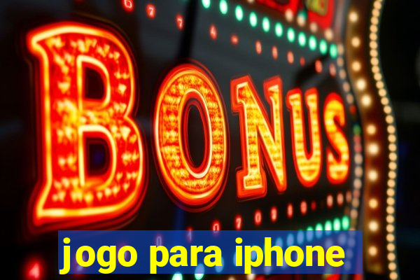 jogo para iphone