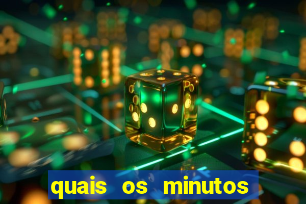 quais os minutos pagantes do fortune tiger