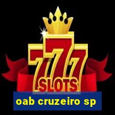 oab cruzeiro sp