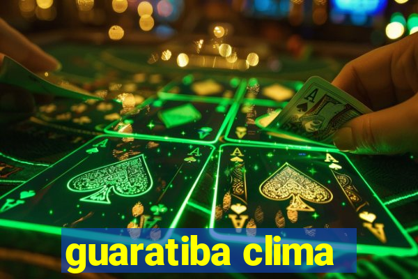 guaratiba clima