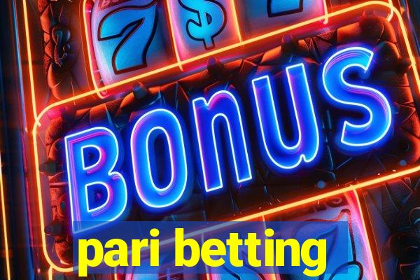 pari betting