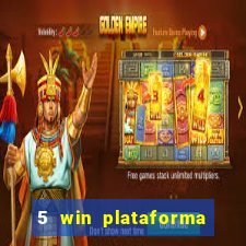 5 win plataforma de jogos