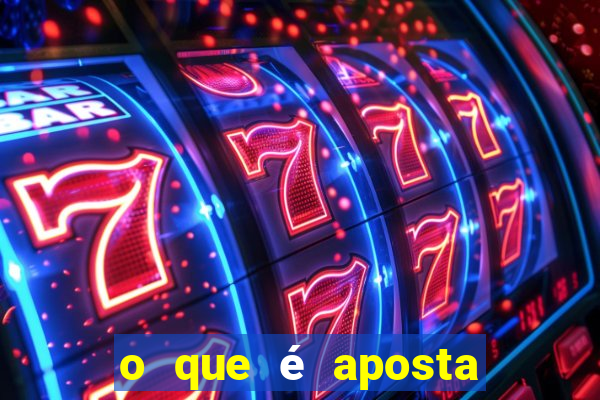 o que é aposta para no slot