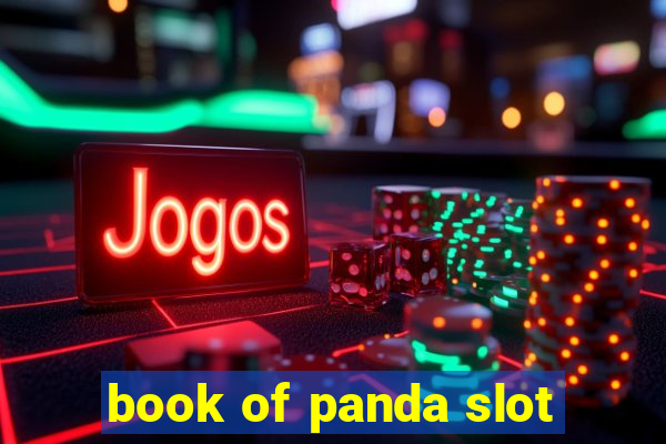 book of panda slot