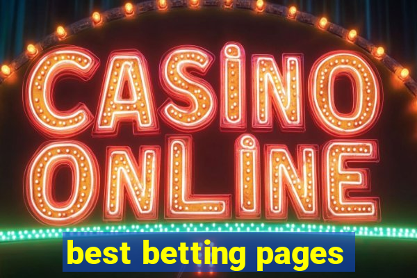 best betting pages