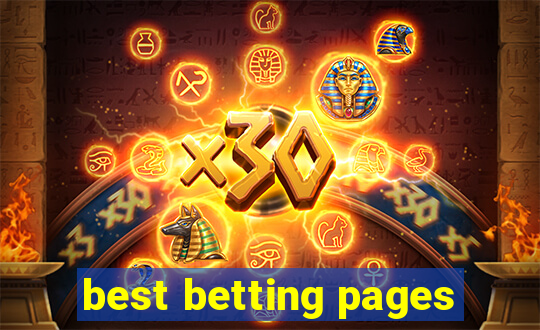 best betting pages