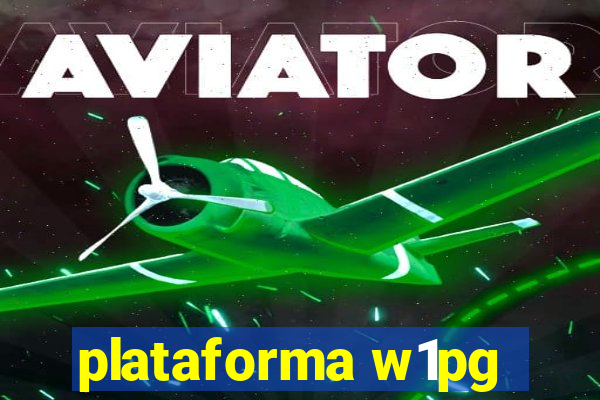 plataforma w1pg