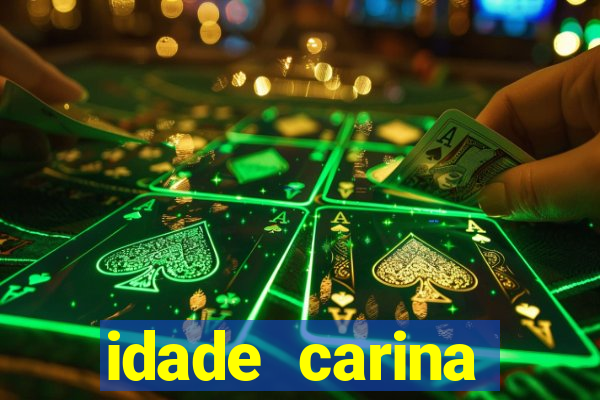 idade carina pereira globo esporte