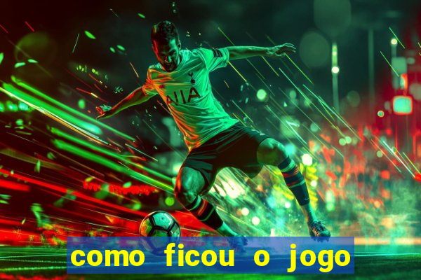 como ficou o jogo do cruzeiro