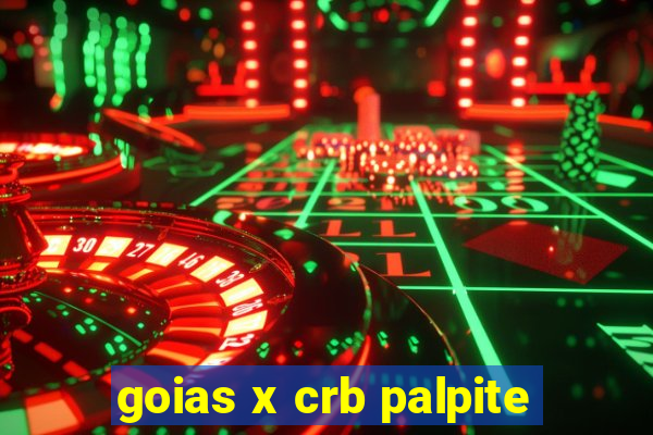 goias x crb palpite