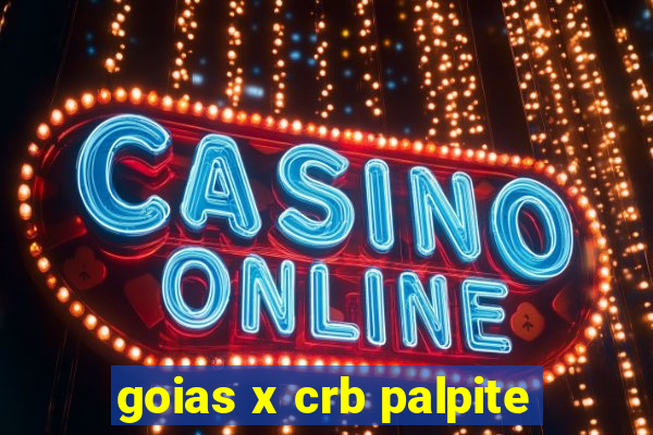 goias x crb palpite