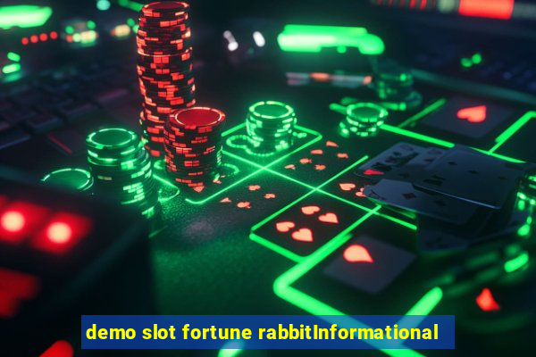 demo slot fortune rabbitInformational