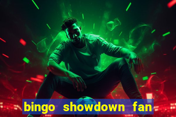 bingo showdown fan page freebies