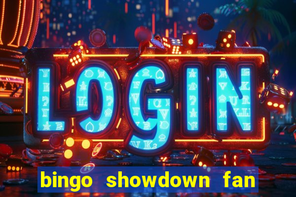 bingo showdown fan page freebies