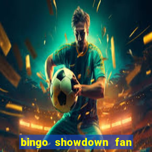 bingo showdown fan page freebies