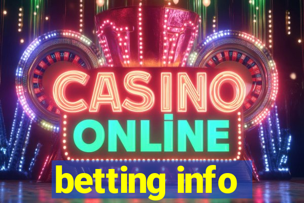 betting info