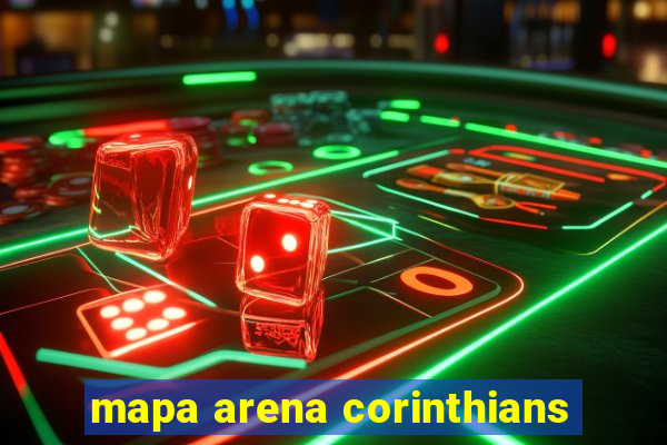 mapa arena corinthians