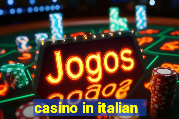 casino in italian