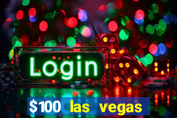 $100 las vegas casino chip