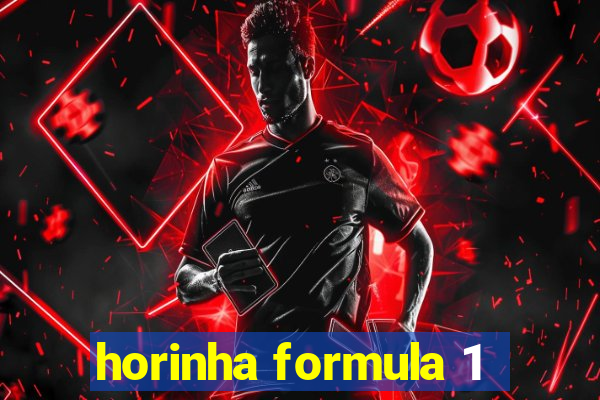 horinha formula 1