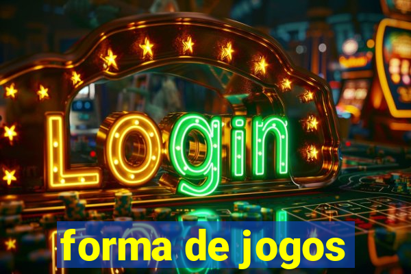 forma de jogos