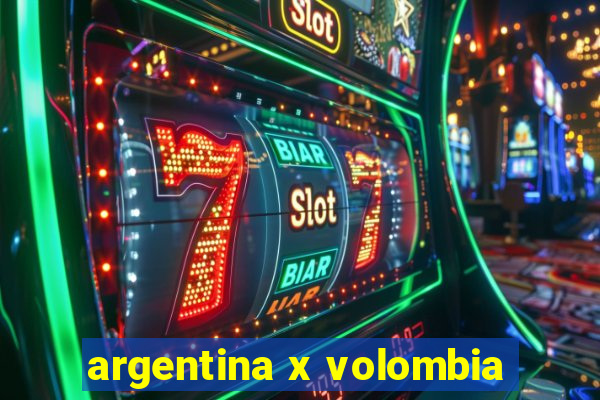 argentina x volombia