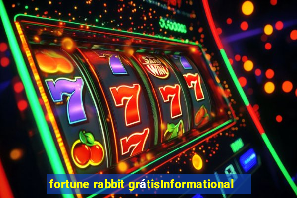 fortune rabbit grátisInformational