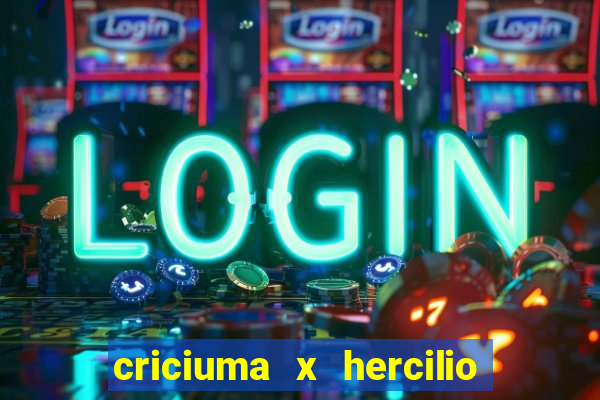 criciuma x hercilio luz palpite